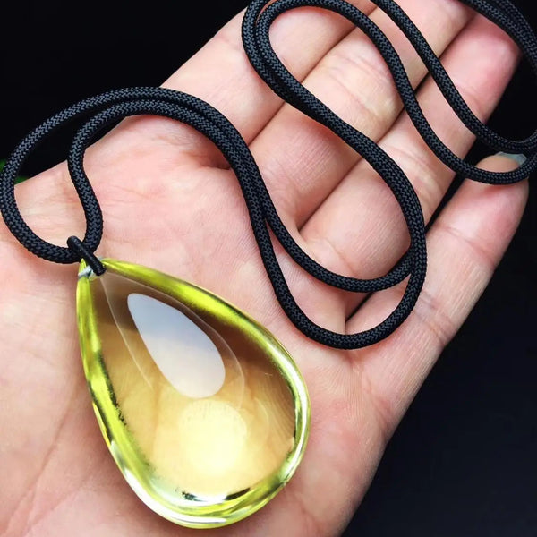 Yellow Citrine Quartz Crystal-ToShay.org