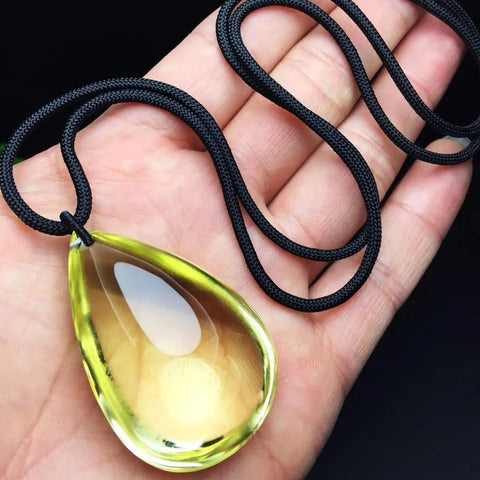 Yellow Citrine Quartz Crystal-ToShay.org