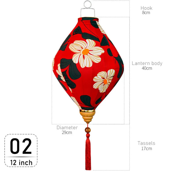 Flower Print Lantern-ToShay.org