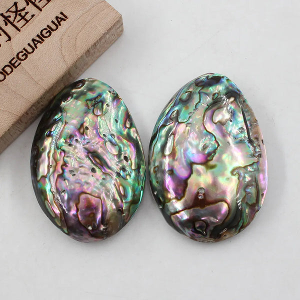 Green Abalone Shell Pendant-ToShay.org