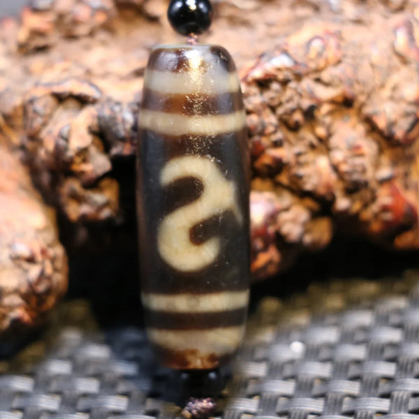 Tibetan Agate Eyes Dzi-ToShay.org