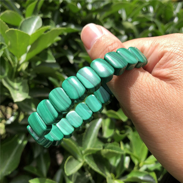 Green Malachite Bracelet-ToShay.org