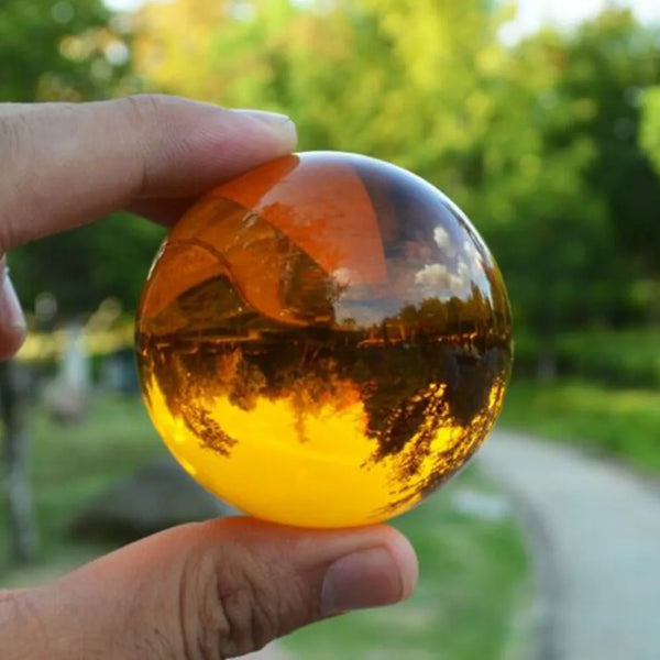 Clear Coloured Crystal Balls-ToShay.org