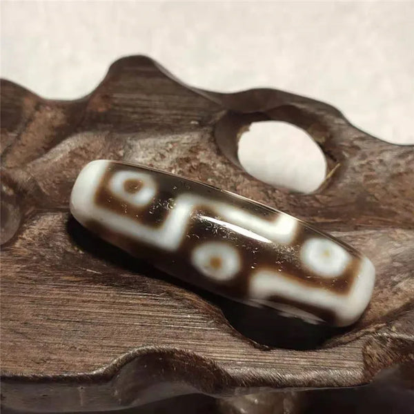 Tibetan Agate Eyes Dzi Beads-ToShay.org