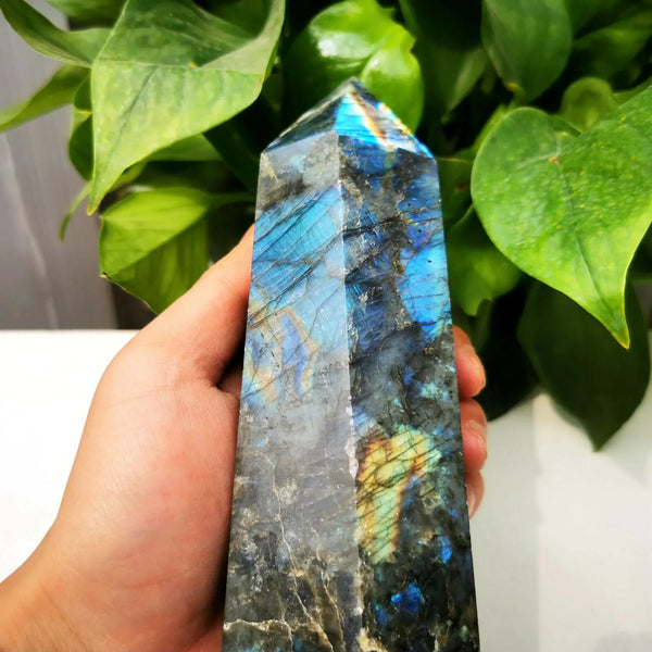 Blue Labradorite Obelisk-ToShay.org