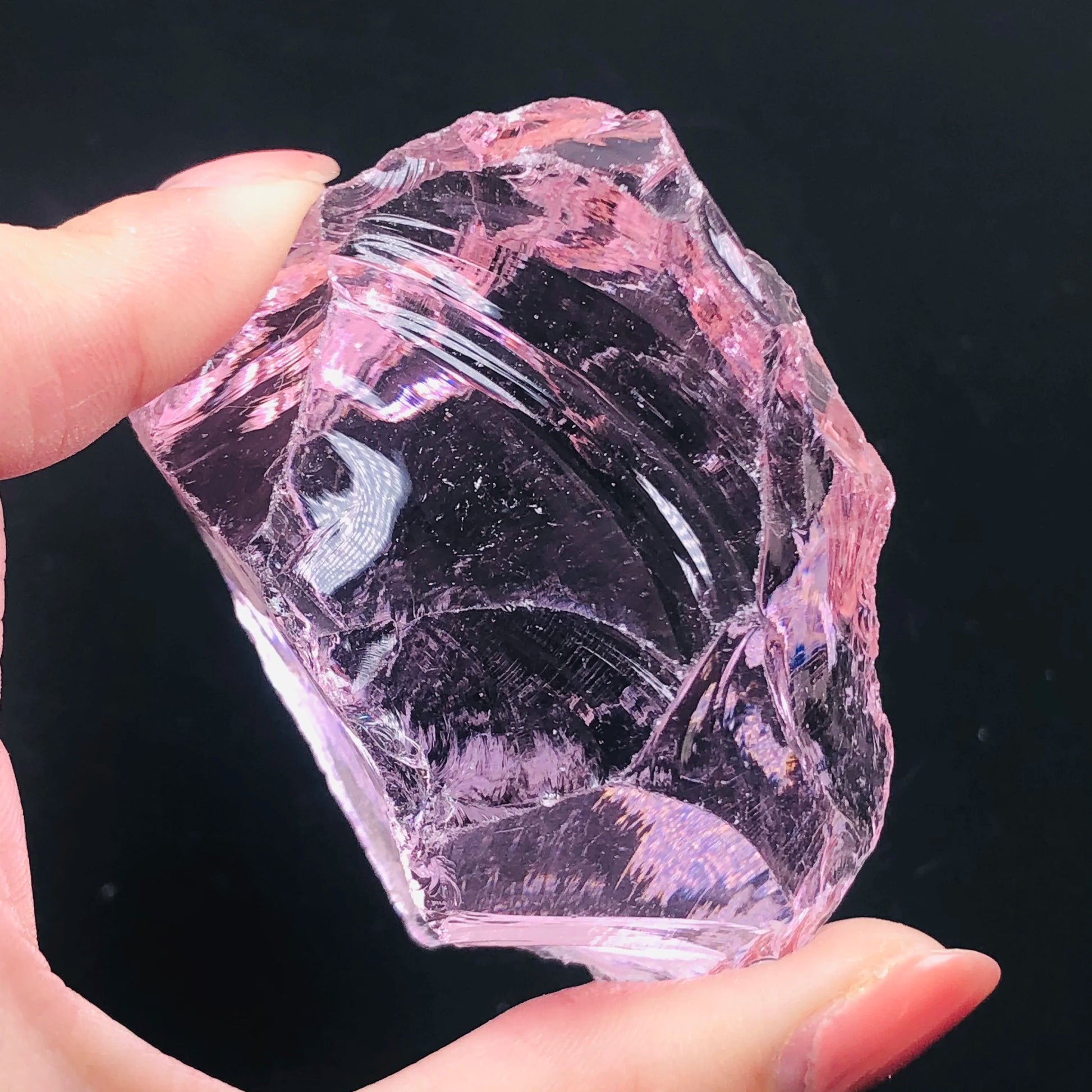 Pink Quartz Crystal Rock-ToShay.org