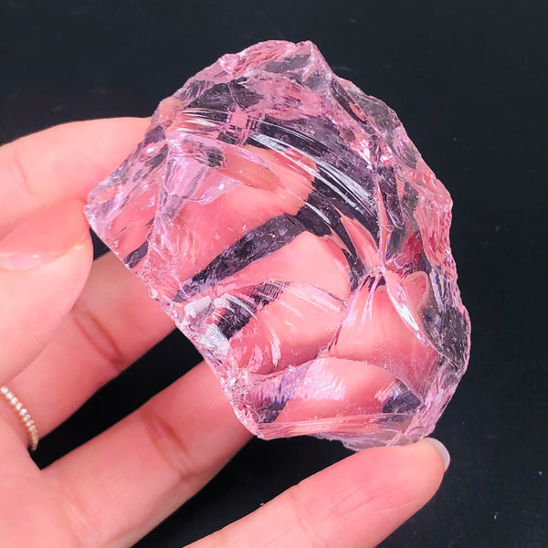 Pink Quartz Crystal Rock-ToShay.org