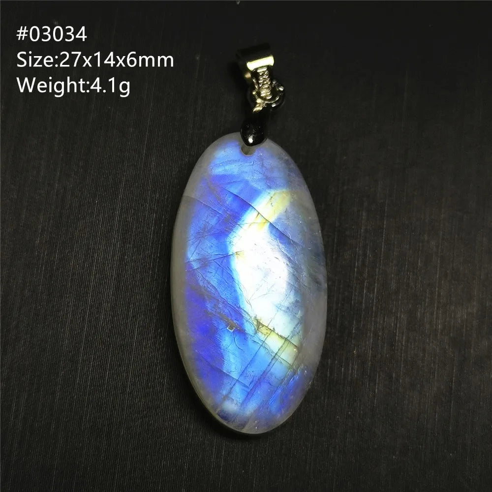 Blue Light Moonstone Pendant-ToShay.org
