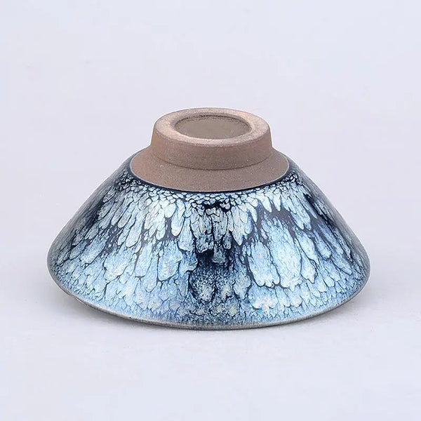 Blue Glaze Ceramic Cup-ToShay.org