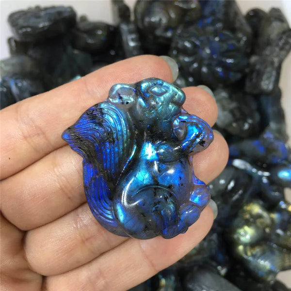 Blue Labradorite Amulet-ToShay.org