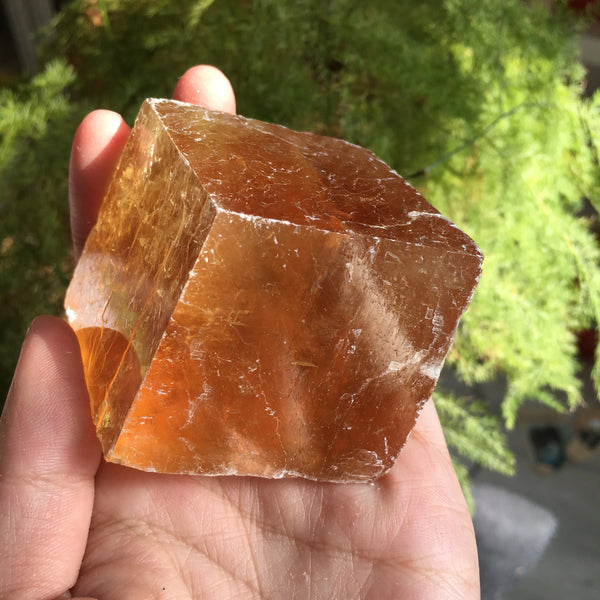 Yellow Optical Calcite Crystal-ToShay.org