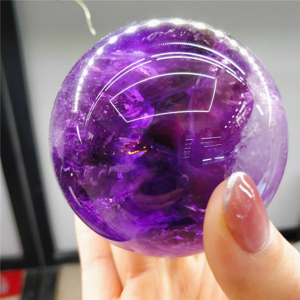 Purple Amethyst Quartz Ball-ToShay.org