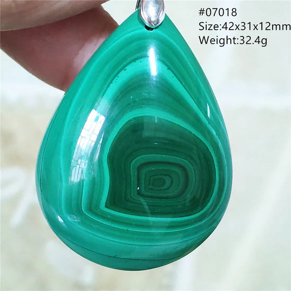 Green Malachite Pendant-ToShay.org