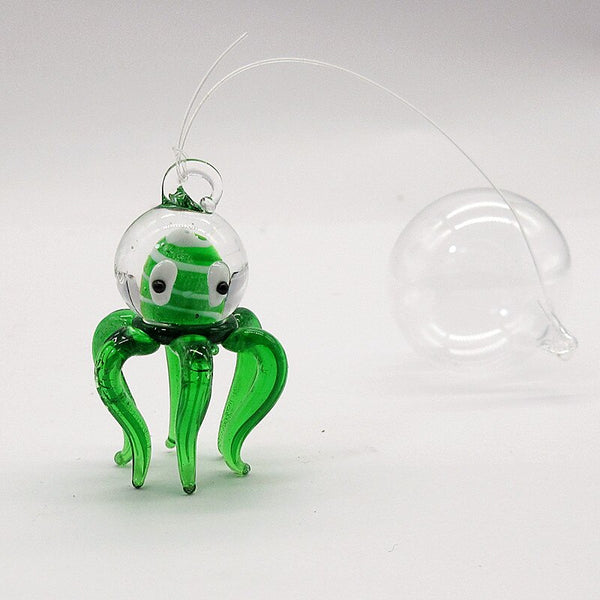 Glass Octopus Pendant-ToShay.org