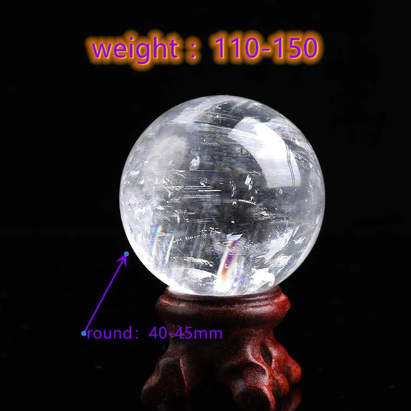 White Calcite Quartz Ball-ToShay.org