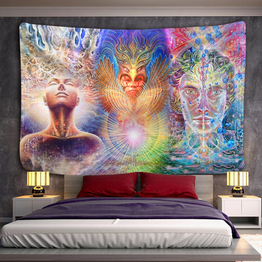 Chakra Meditation Tapestry-ToShay.org