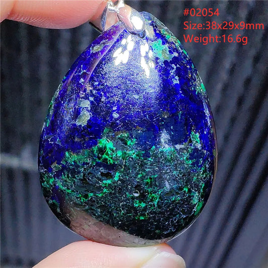 Blue Azulite Pendant-ToShay.org