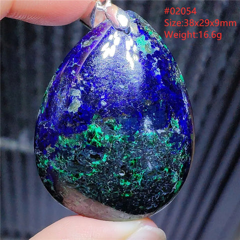 Blue Azulite Pendant-ToShay.org