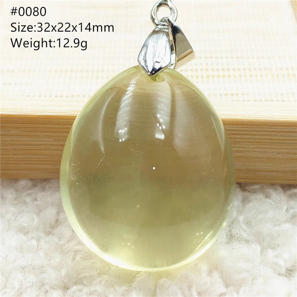 Yellow Citrine Quartz Pendant-ToShay.org