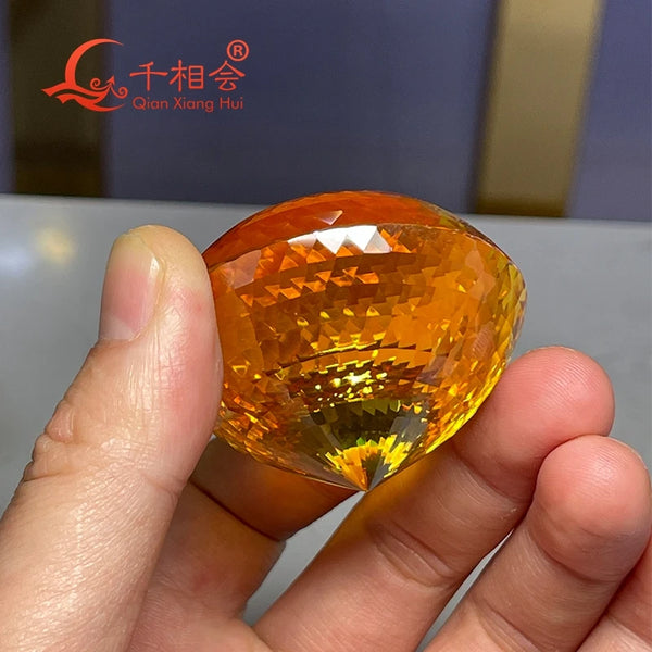 Yellow Faceted Diamond-ToShay.org