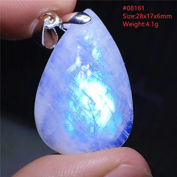 Blue Light Moonstone Pendant-ToShay.org