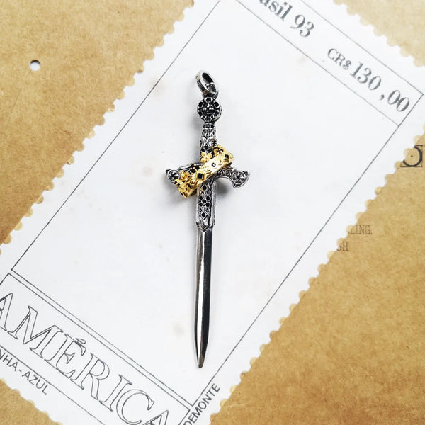 Silver Sword Pendant-ToShay.org