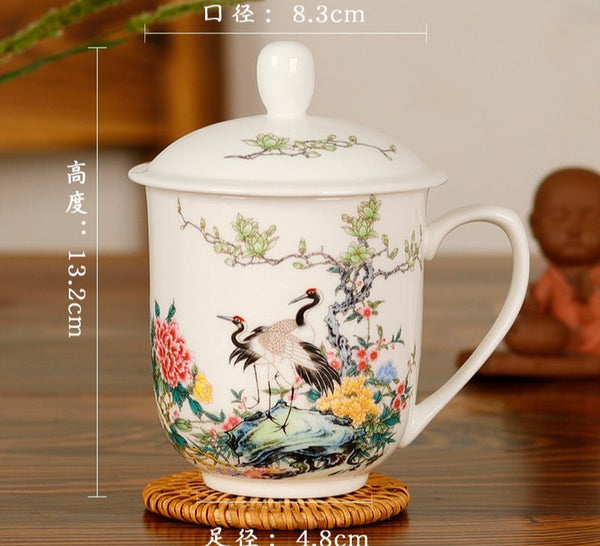 Glazed Ceramic Tea Cup-ToShay.org