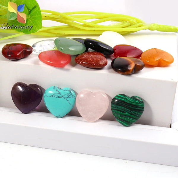 Mixed Crystal Quartz Hearts-ToShay.org