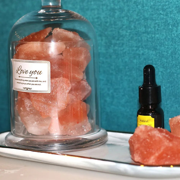 Orange Calcite Salt Stone-ToShay.org