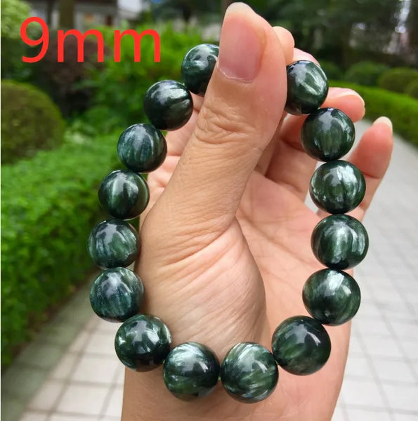 Green Seraphinite Bracelet-ToShay.org