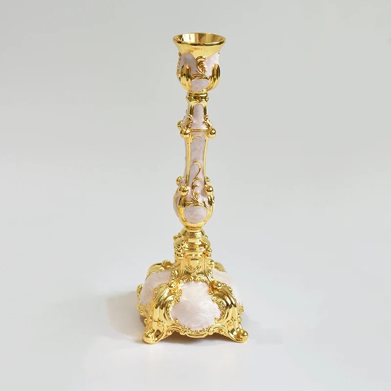 Mixed Embossed Candlesticks-ToShay.org