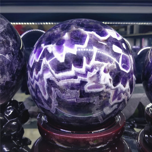 Purple Dream Amethyst Ball-ToShay.org