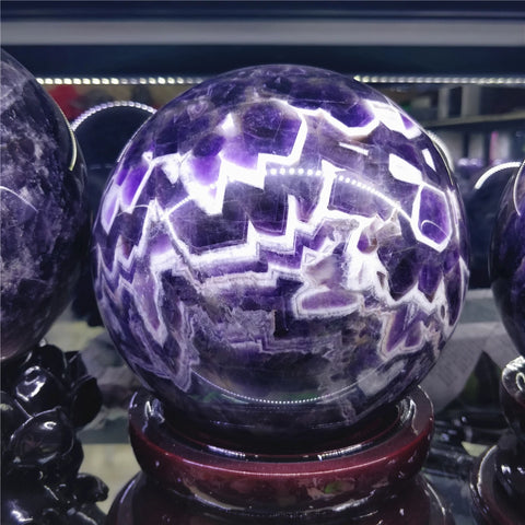 Purple Dream Amethyst Ball-ToShay.org
