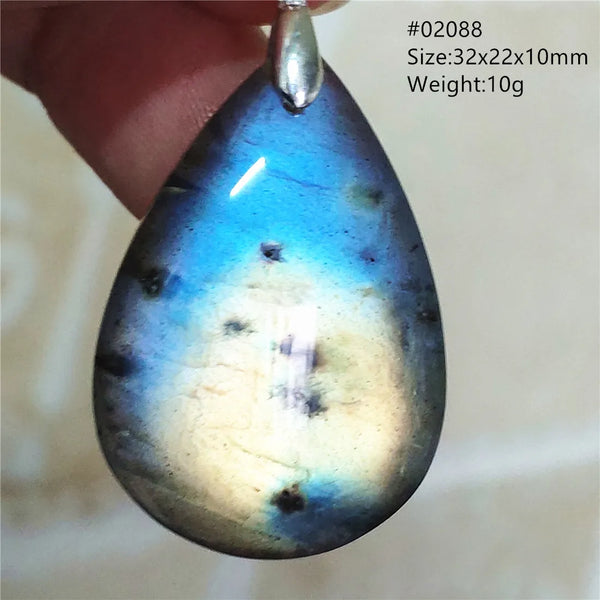 Rainbow Labradorite Pendant-ToShay.org