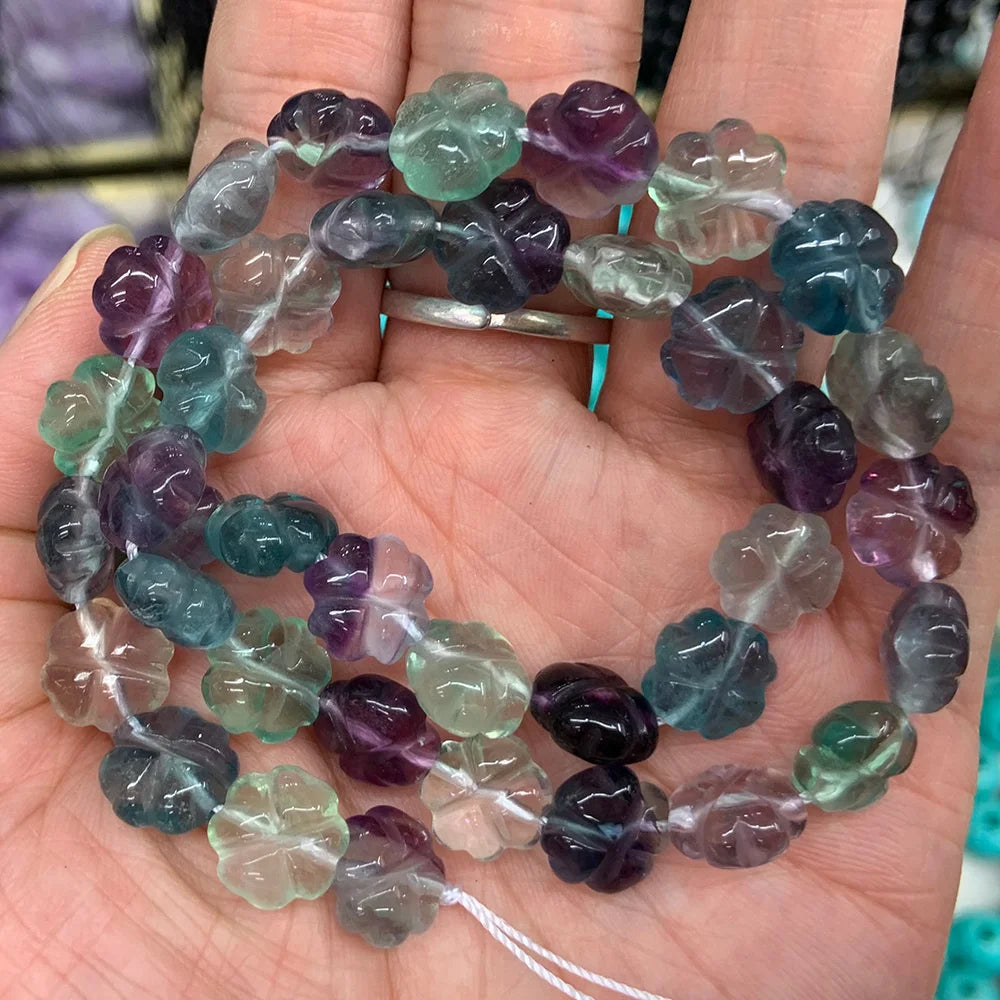 Green Fluorite Four Leaf Clover-ToShay.org