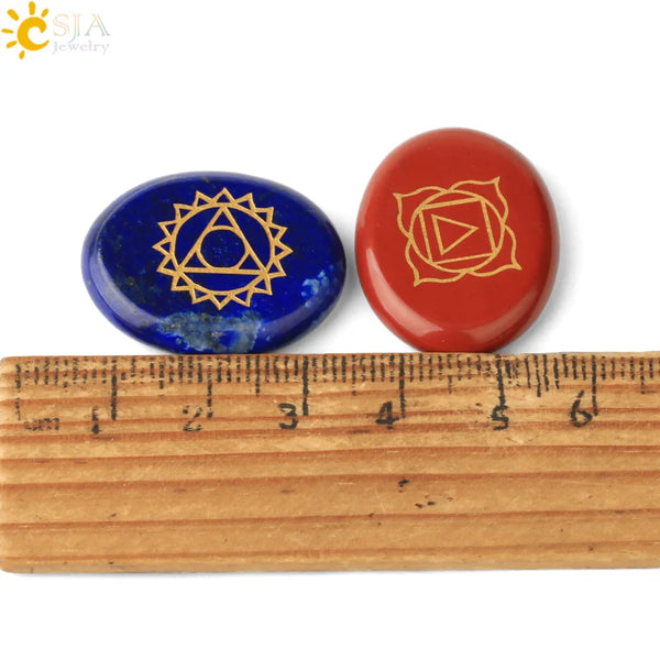 Chakra Palm Stone Set-ToShay.org