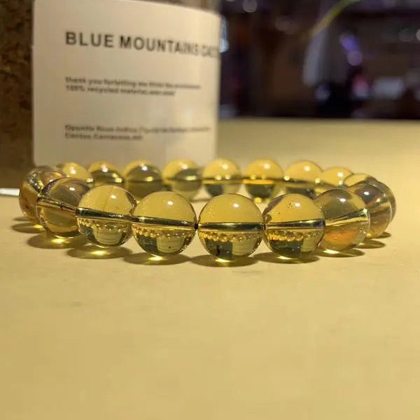 Blue Amber Bracelet-ToShay.org