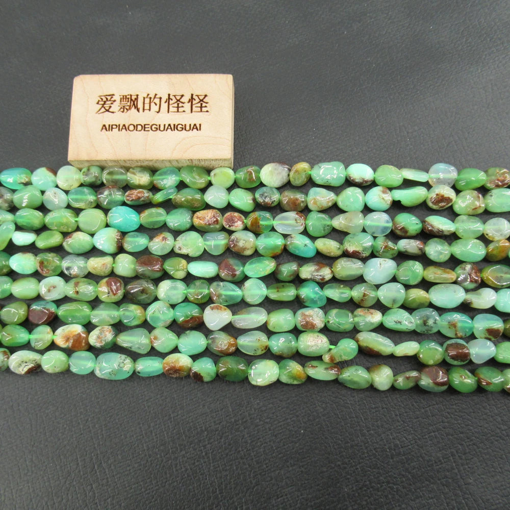 Green Chrysoprase Beads-ToShay.org