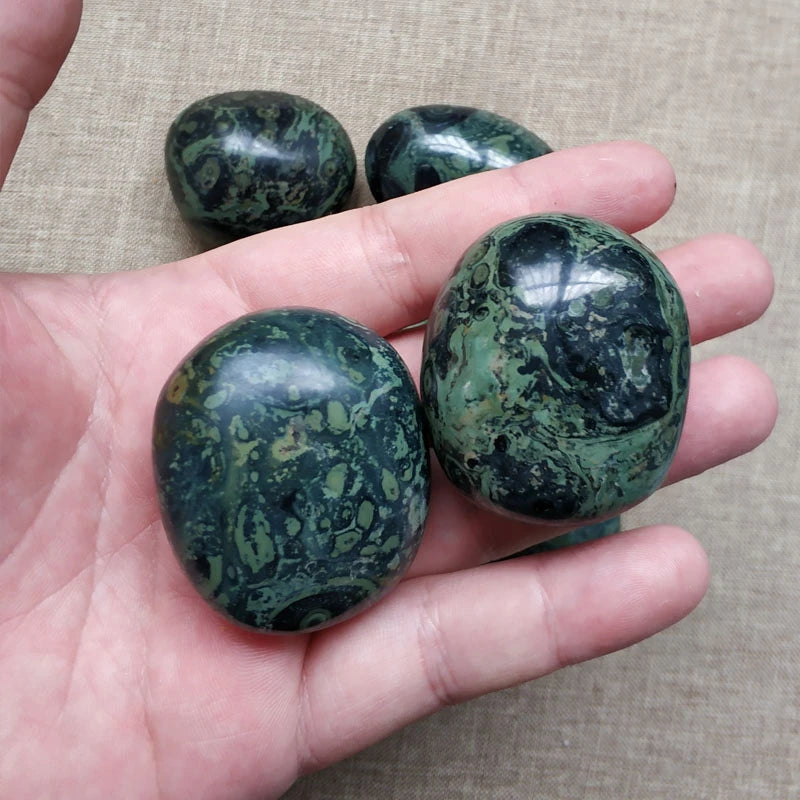 Green Kambala Jasper Stones-ToShay.org