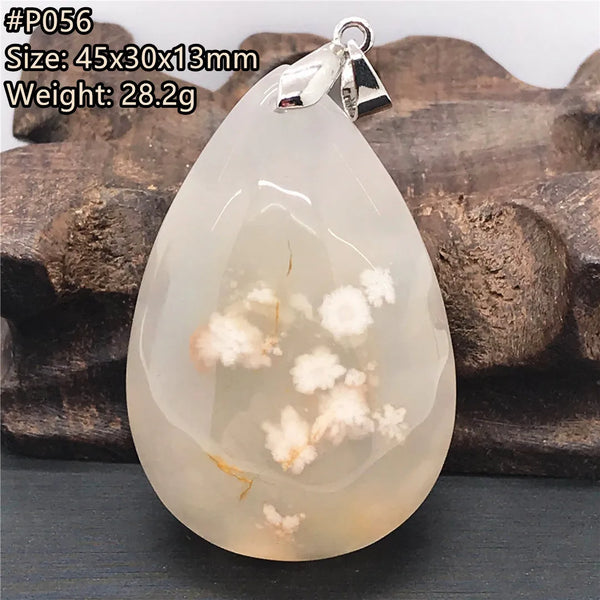 Pink Cherry Agate Pendant-ToShay.org