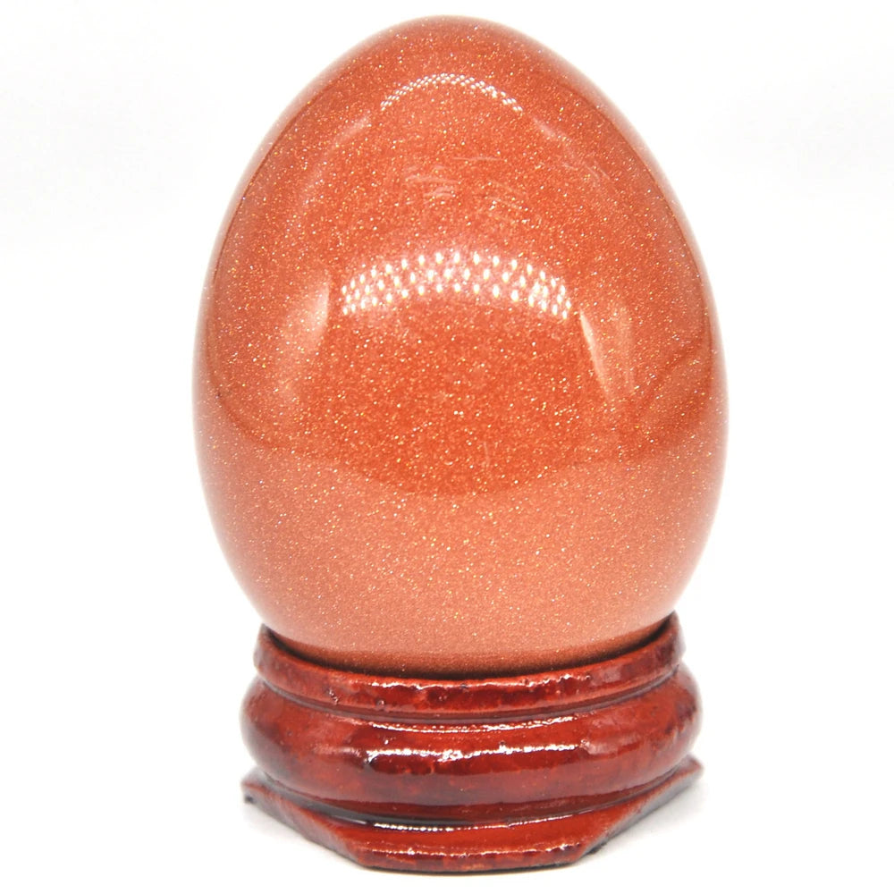 Red Goldstone Egg-ToShay.org