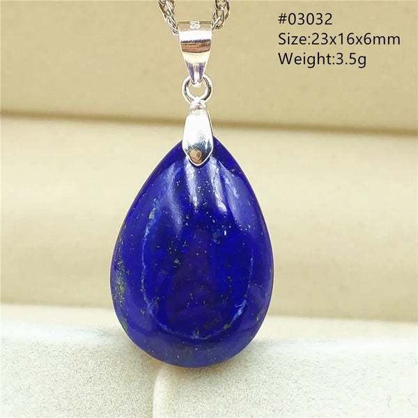 Blue Lapis Lazuli Pendant-ToShay.org