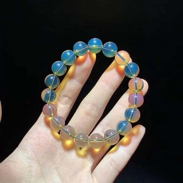 Blue Amber Bracelet-ToShay.org