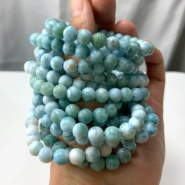Blue Larimar Stone Beads-ToShay.org