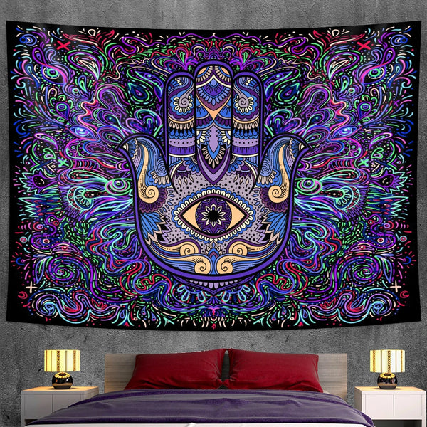 Hamsa Hand Tapestry-ToShay.org