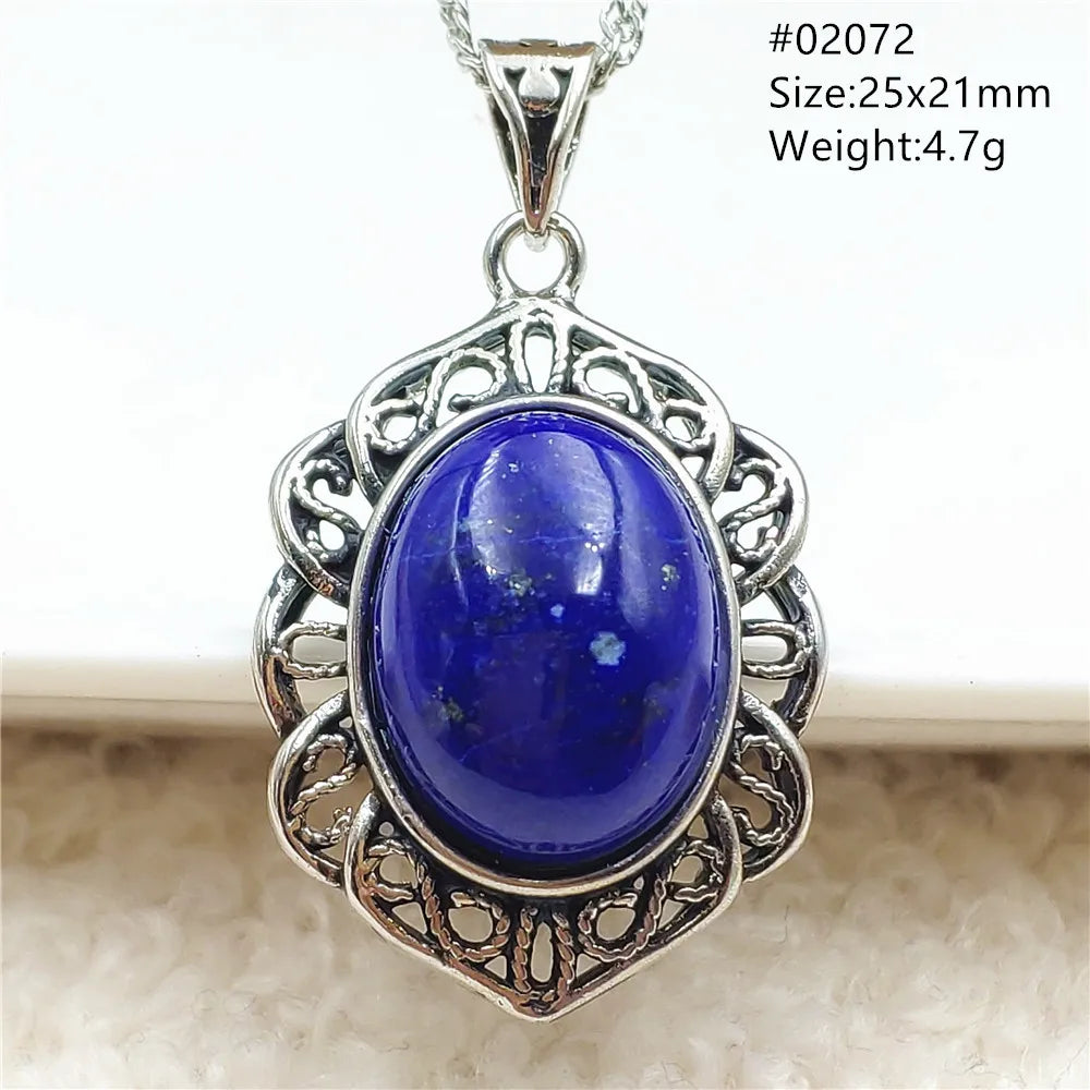 Blue Lapis Lazuli Pendant-ToShay.org