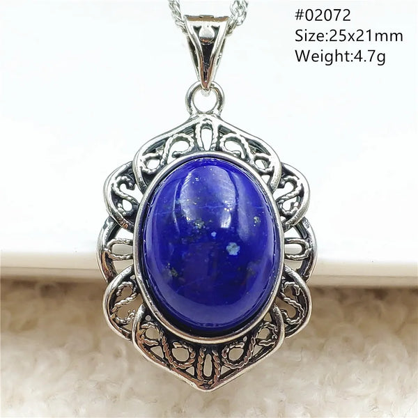 Blue Lapis Lazuli Pendant-ToShay.org