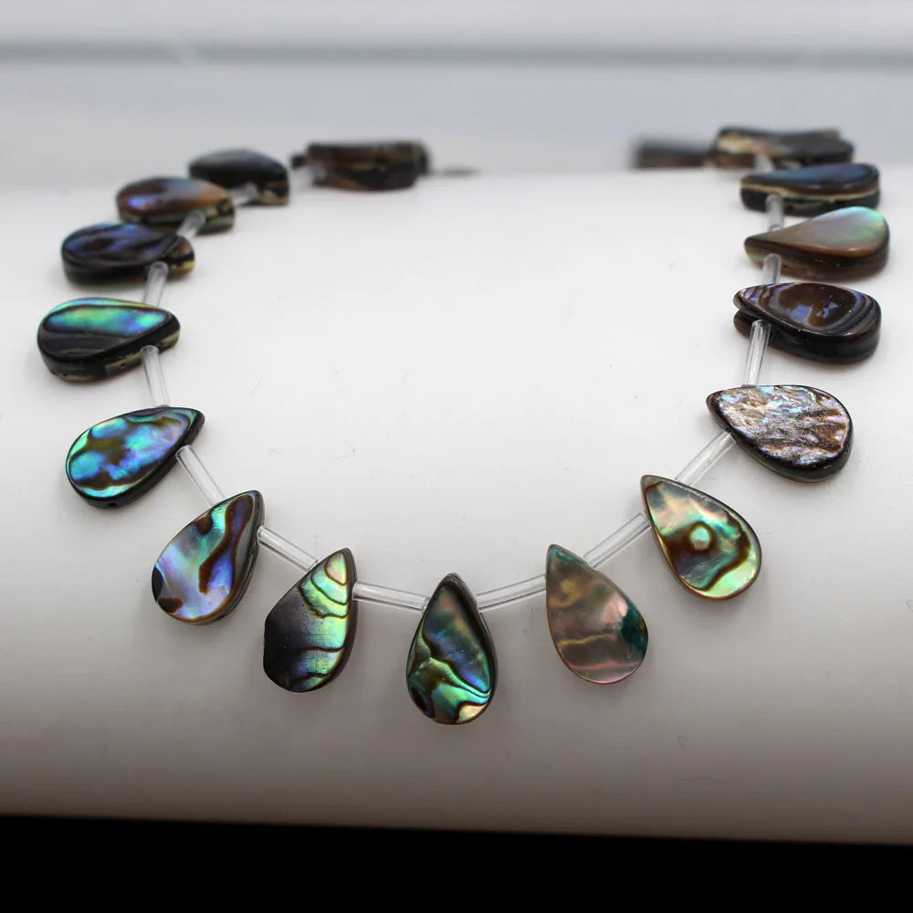 Blue Abalone Shell Beads-ToShay.org