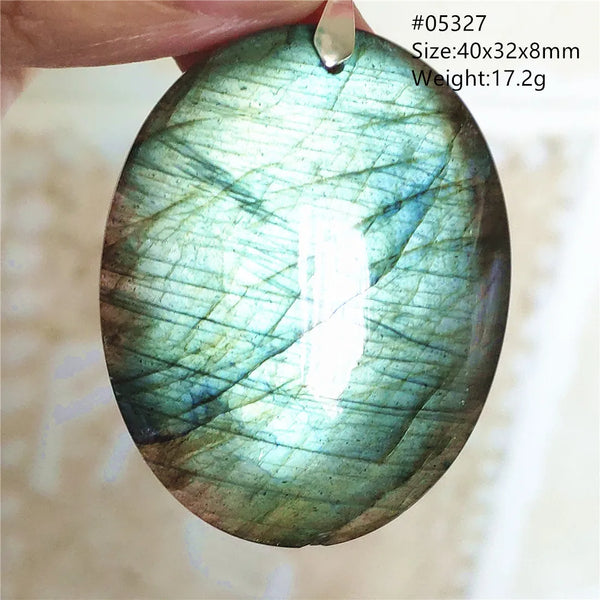 Blue Light Labradorite Pendant-ToShay.org