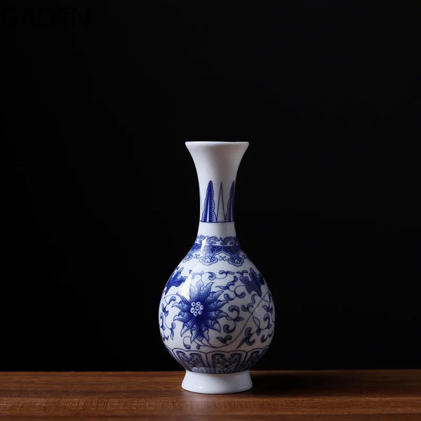 Blue White Porcelain Vase-ToShay.org